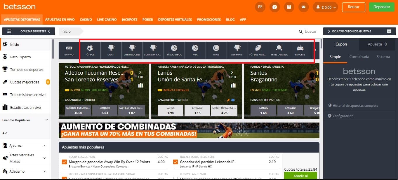 Explorando las Apuestas Deportivas y el Casino Online